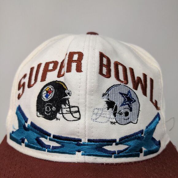 Logo Athletic Men's NFL Super Bowl XXX Hat Cowboys Steelers Vintage Embroidered - Picture 4 of 14